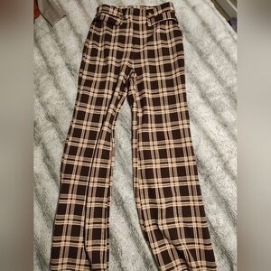 Checkered pants
